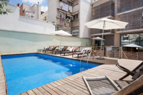 Apartment Barcelona Rentals - Gracia Pool Apartments Center